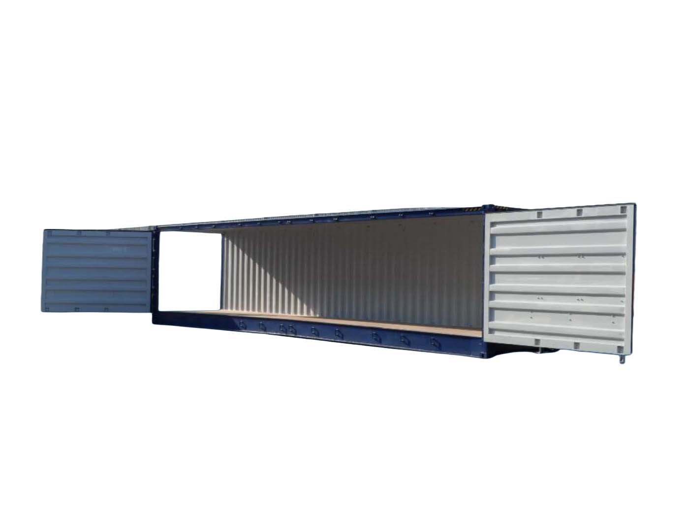 40 Fuß High Cube Container mit seitlicher Öffnung 40 Fuß High Cube Container mit seitlicher Öffnung